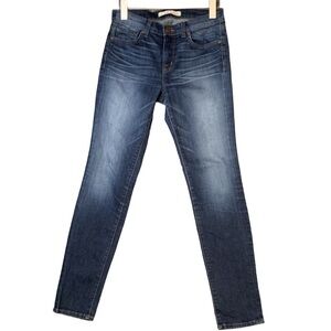 NEW! J BRAND Mid-rise Dark Wash Skinny Jeans Size 27 W 29L Flawless Soft Stretch